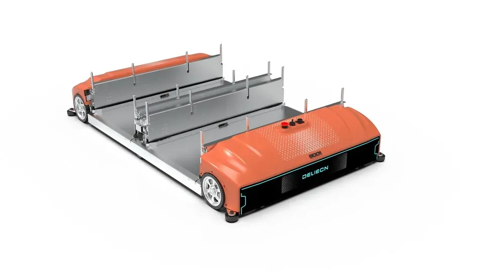 Robot tote de cuatro vías doble estación DELIE — primicia mundial