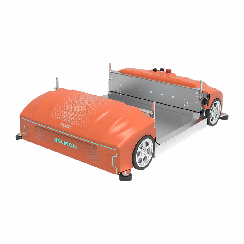 Robot de picking goods to person tote shuttle 4 vías — DELIE