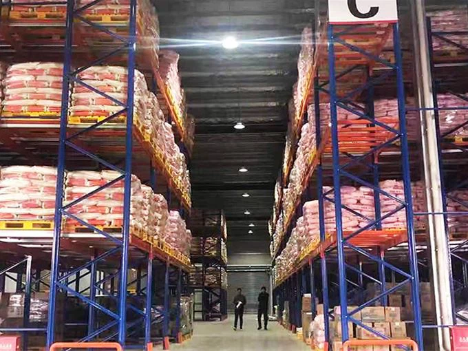 Estanterías push-back — sistema AS/RS de almacenamiento automático de pallets y cajas
