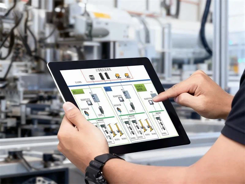 ECS — Control electrónico — software inteligente de gestión y control de almacenes