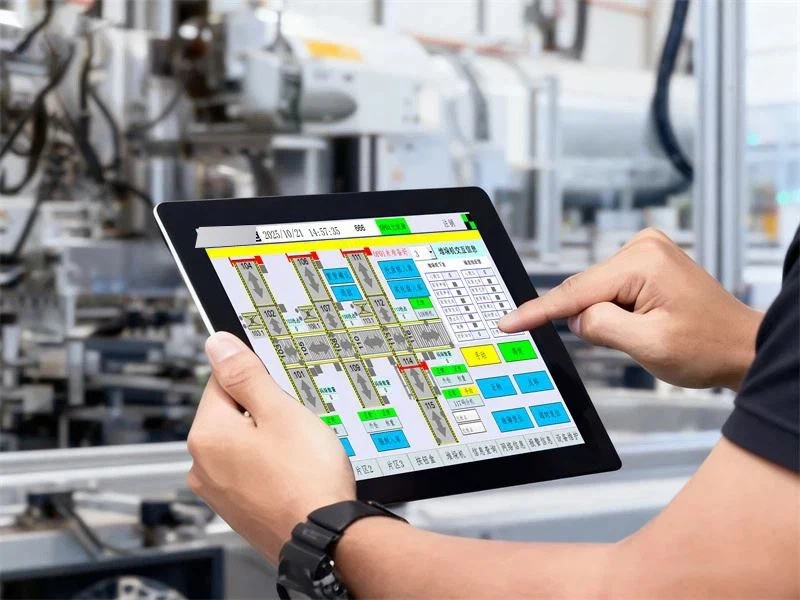 HMS — Sistema hombre-máquina — software inteligente de gestión y control de almacenes