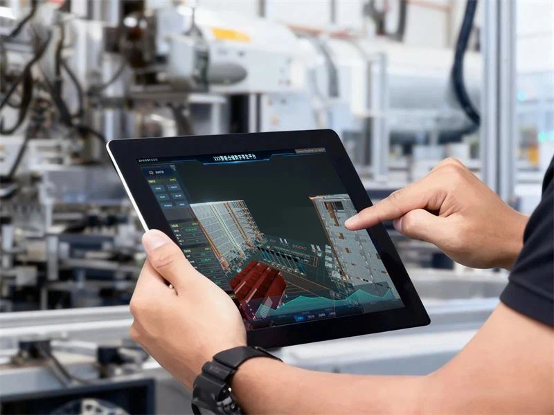 Visualización 3D centralizada — software inteligente de gestión y control de almacenes
